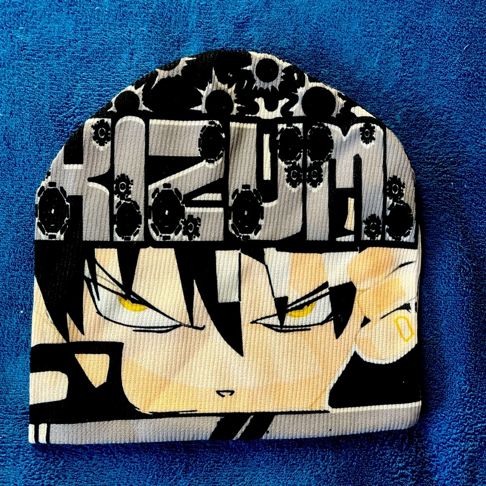 Black and White Kids Beanie